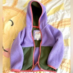 4T girls cat & jack zip up sweater